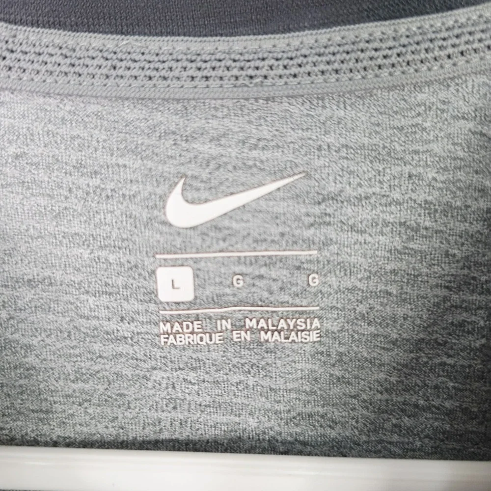 Nike Men's Large Team Training Long‎ Sleeve T-Shirt Two Tone Outdoor CI4546-026